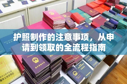 二道护照制作的注意事项，从申请到领取的全流程指南